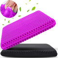 KYSMOTIC Gel Seat Cushion for Long Sitting (Large & Thick), Soft & Breathable, Gel Cushion for Wheelchair, Gel Chair Cushion for Hip…