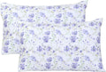 FEATHER & STITCH NEW YORK 100% Cotton 2 Piece King Pillow Cases, 300TC Ultra-Soft Pillowcases with Envelope Closure, Wrinkle- Fade- Stain…