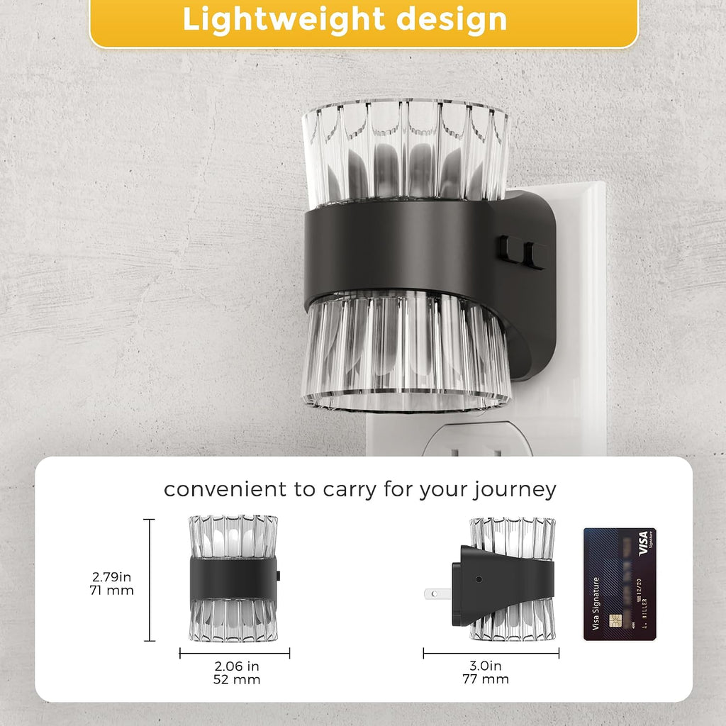 Llohasled L LOHAS LED Night Light, Modern Night Lights Plug into Wall,2 Pack 3000K/4000k/5000K Adjustable Color Temperature Night Light, Dim…