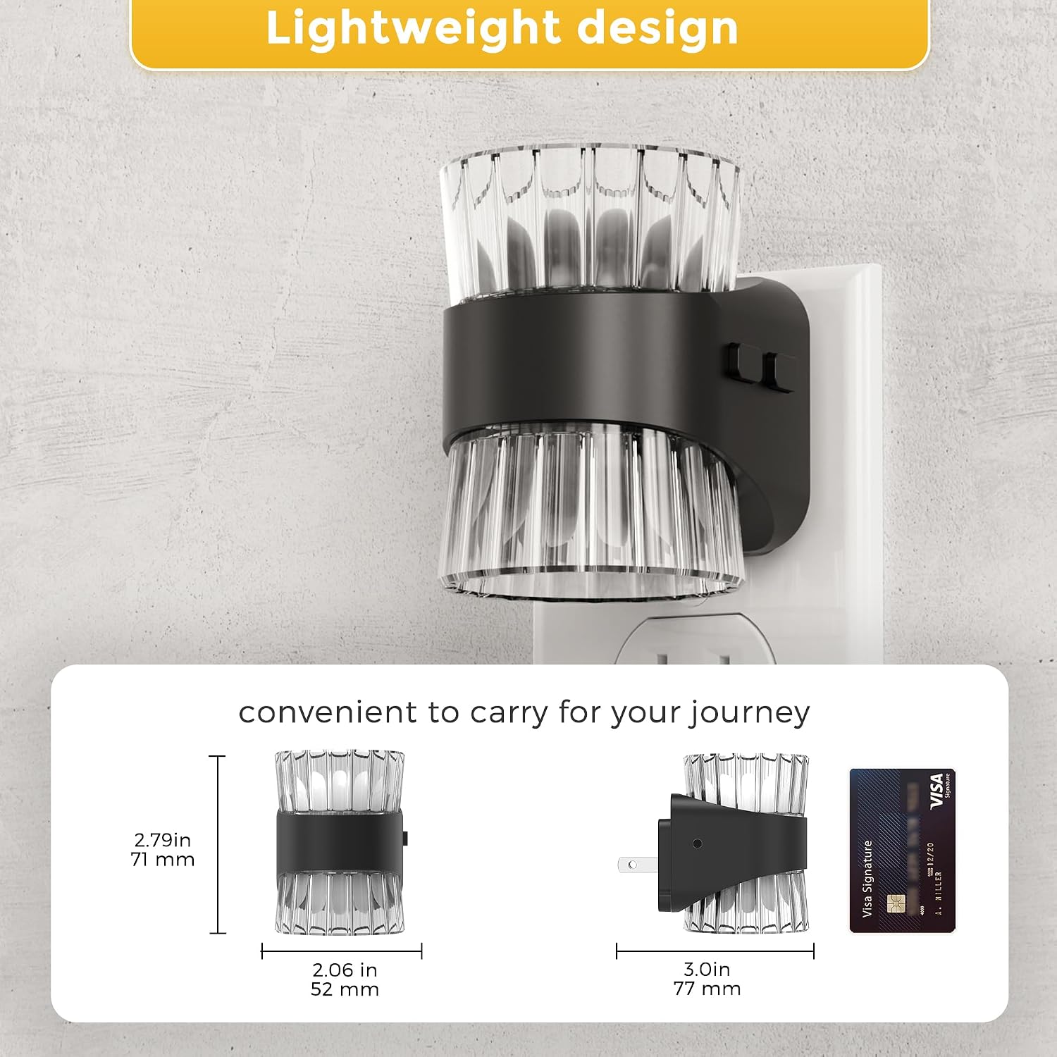 Llohasled L LOHAS LED Night Light, Modern Night Lights Plug into Wall,2 Pack 3000K/4000k/5000K Adjustable Color Temperature Night Light, Dim…