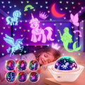 Onefire Girls Toys for Girl Gifts, 6 Films Light Projector Unicorn Toys for Girls Age 4-6, Rechargeable Night Lights for Bedroom, 360°…
