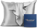 Mulberry Silk Pillowcase – Pure Silk Pillow Cover for Healthier Hair & Smoother Skin – Soft, Breathable and Temperature-Regulating…