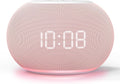 Reacher Auto Dimmable Sound Machine Alarm Clock with Night Lights, 20 Soothing Sounds, Sleep Timer, Precise Volume Control, Cute White…