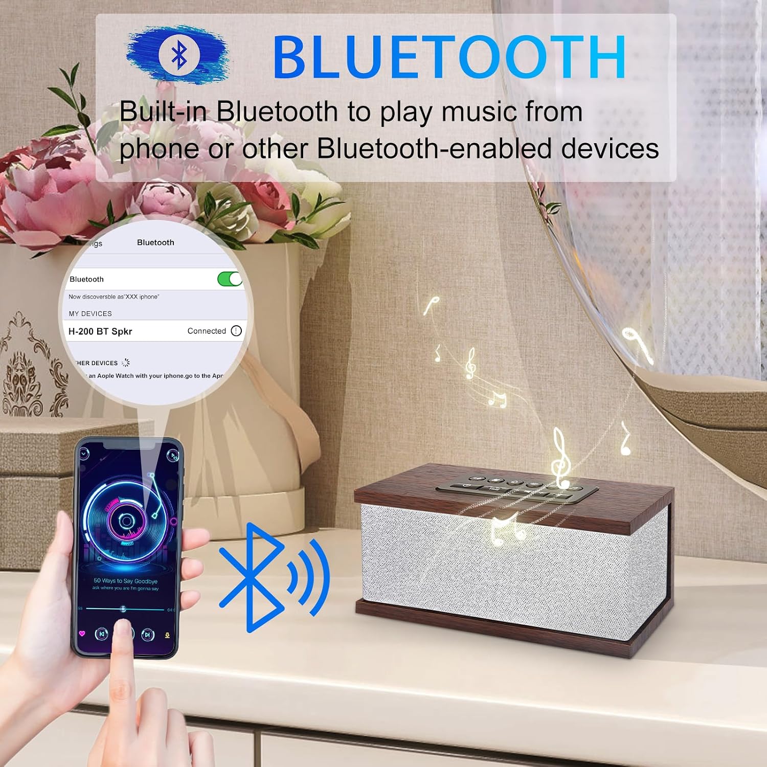 Sound Machine White Noise Machine with 70 Natural Soothing Sounds Sleeping Timer Memory Function 30 Volume Levels Brown Noise Sleep…