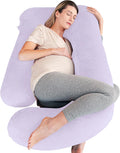 Cute Castle Pregnancy Pillows, Soft U-Shape Maternity Pillow with Removable Cover - Full Body Pillows for Adults Sleeping - Pregnancy…