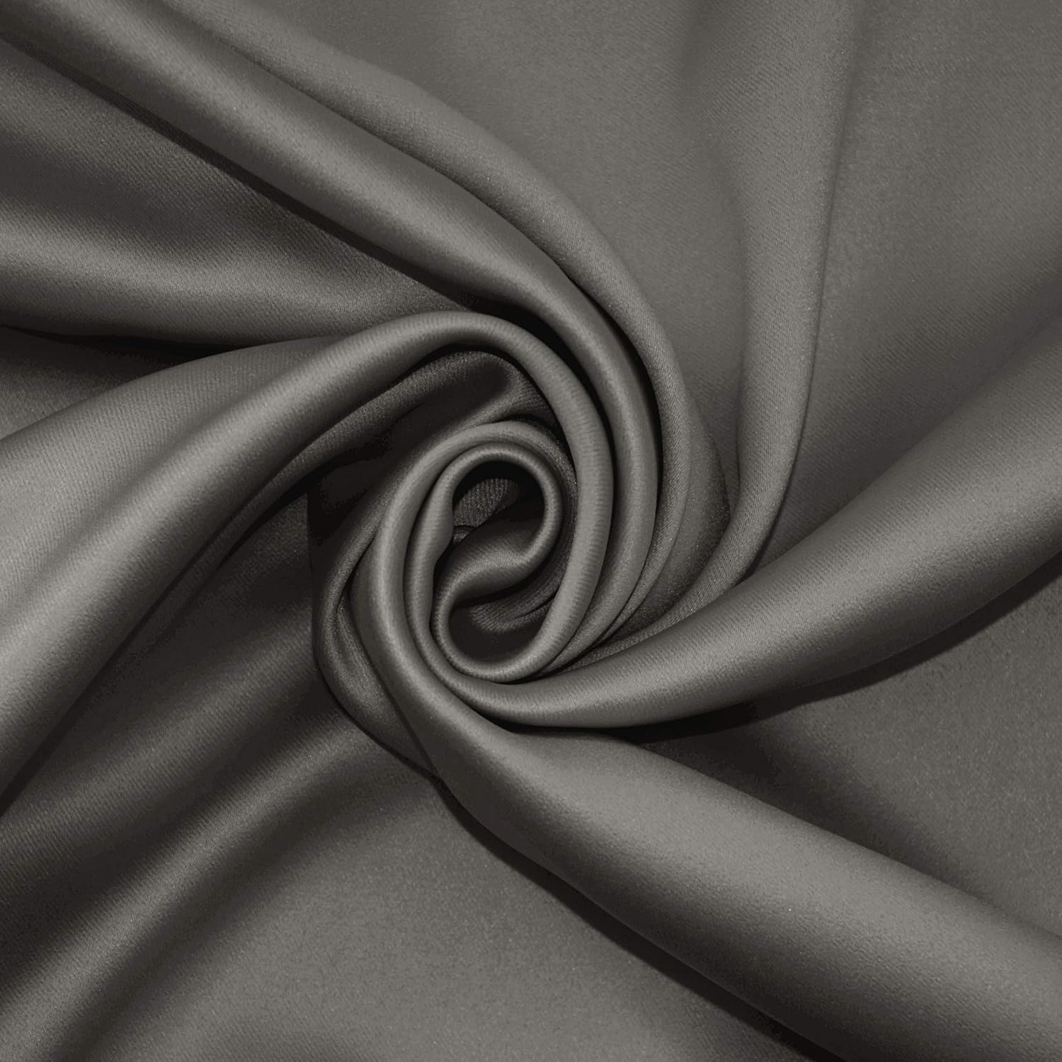 Sun Zero Nordic Theater Grade Extreme 100% Blackout Grommet Curtain Single Panel, 52" x 84", Gray