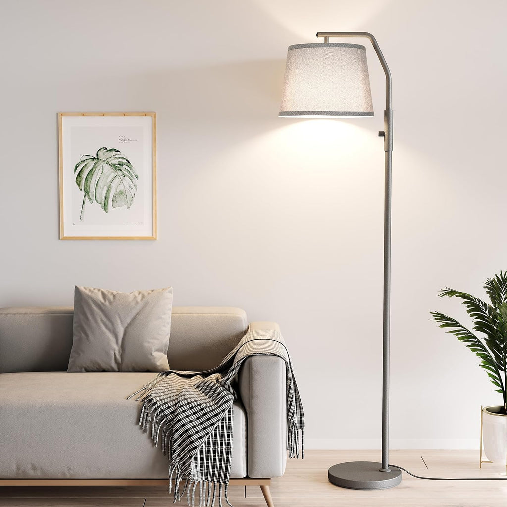 SUNMORY Floor Lamps for Living Room, 12W Bulb Included, Tall Lamp for Bedroom with Adjustable Head, Modern Standing Lamp, 0-100% Dimmable…