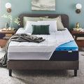 Sleep Innovations Dual Layer 4 Inch Memory Foam Mattress Topper, California King Size, Ultra Soft Support, 3 Inch Cooling Gel Memory Foam…