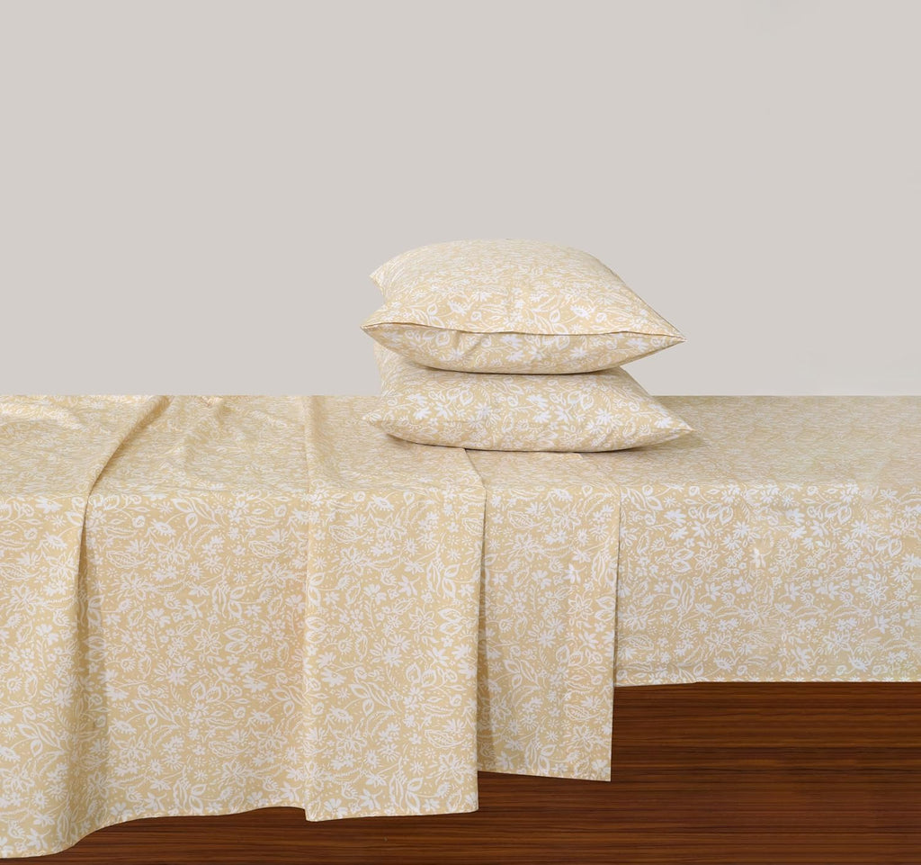 Featherstitchnewyork Feather & Stitch Softest 100% Cotton Sheets, 300 Thread Count Percale Weave Bedding, 16" Deep Pocket, Cooling Sheets,…