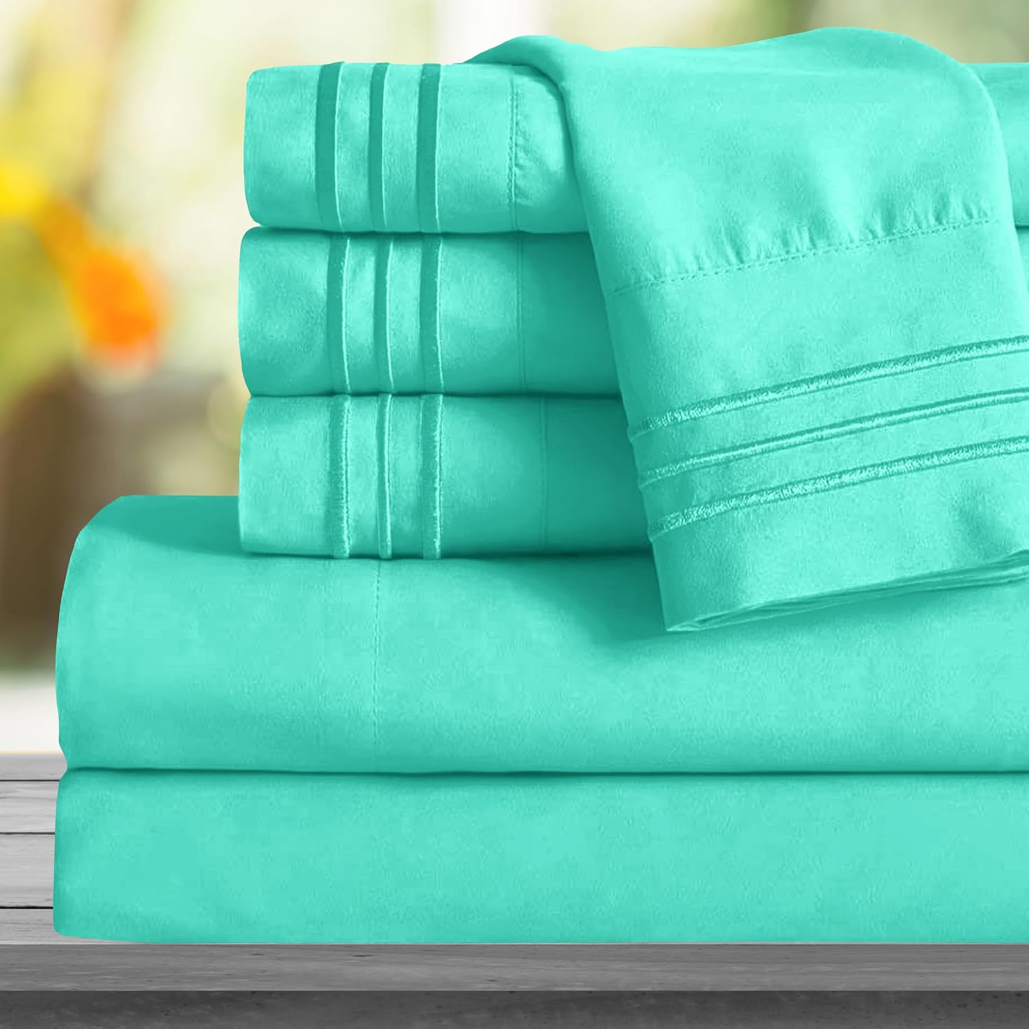 Mocassi Twin XL Sheet Set - Luxury Hotel 1800 Premier Bedding Sheets & Pillowcases - Ultra Soft Breathable & Cooling Bed Sheets - Deep…