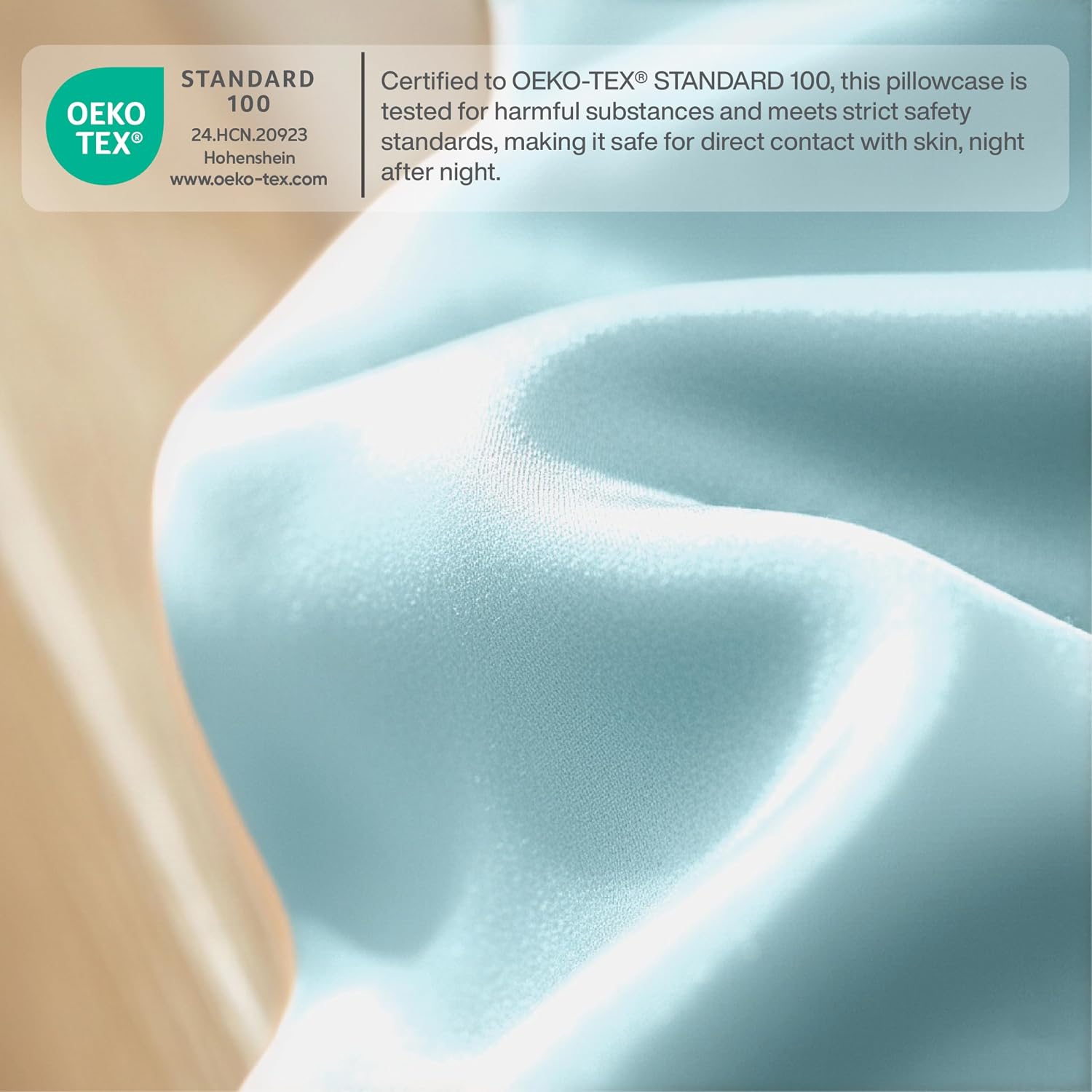 Queensbay Standard Pillow Cases Set of 2, Microfiber Cooling Pillowcases, Soft Breathable Envelope Closure Pillow Covers, Wrinkle Free Easy…