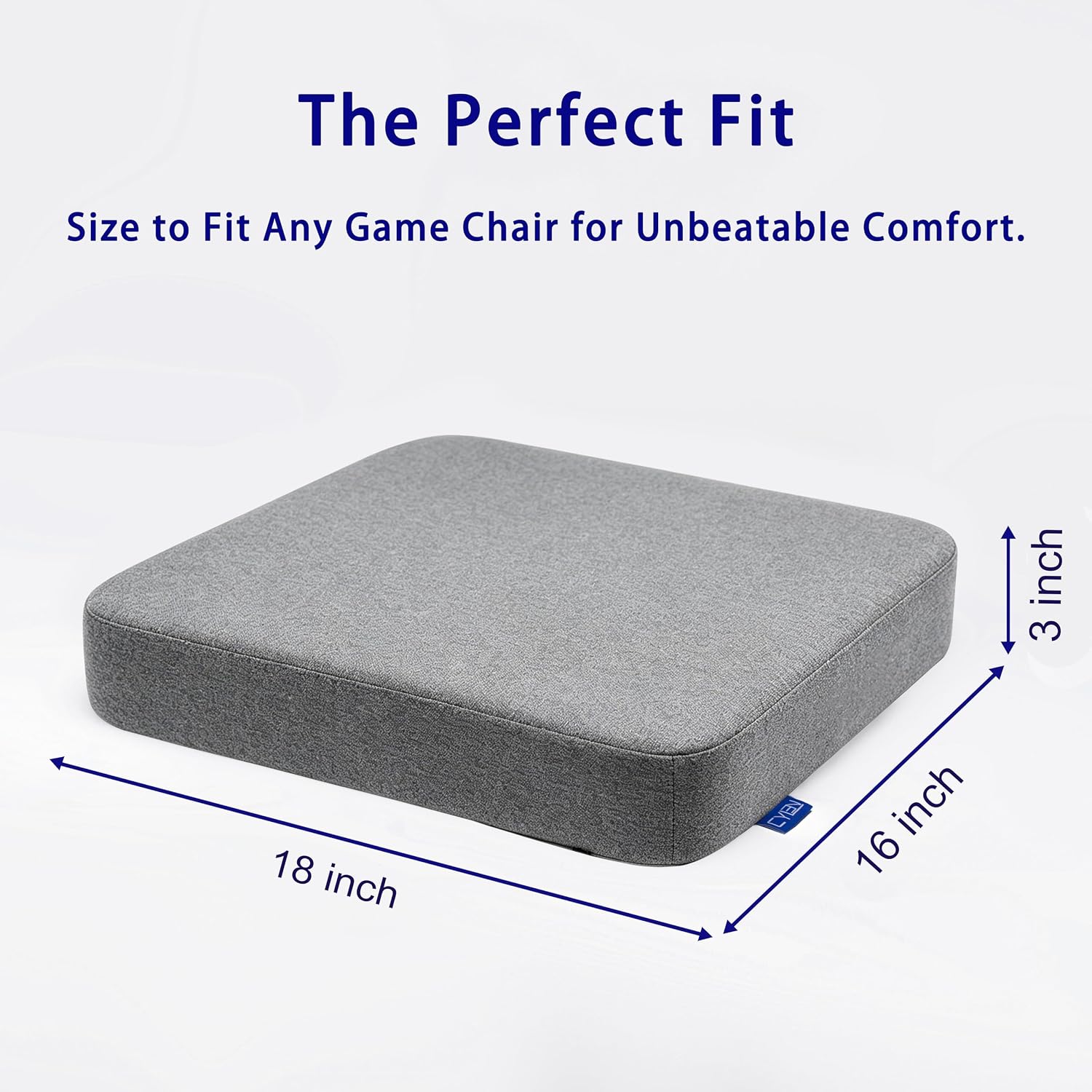 Cylen Ifoam Gel Infused Memory Foam Layer Wheelchair Cushion - Seat Cushion for Wheelchair-Office Chair, Kitchen Chair-Pressure Sore and Ta…