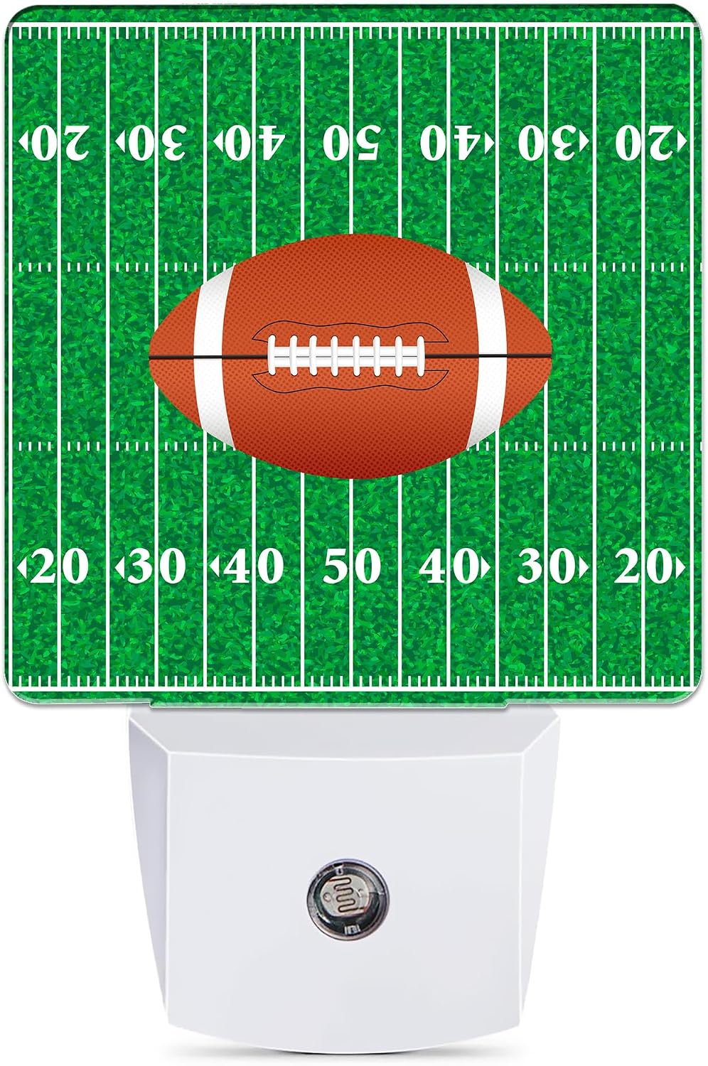 American Football Night Light, Ball Night Lights Plug into Wall Decor for Bedroom, Bathroom, Hallway, Kitchen, Dusk to Dawn Sensor…