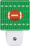 American Football Night Light, Ball Night Lights Plug into Wall Decor for Bedroom, Bathroom, Hallway, Kitchen, Dusk to Dawn Sensor…