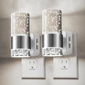 L LOHAS LED Night Light, Plug in Night Light with Auto Light Sensor[2-Pack], Brightness Adjustable with Daylight White 5000K, Wall…