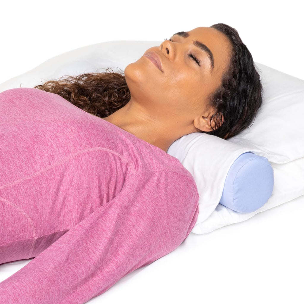 Optp The Original McKenzie Cervical Roll, 20" Neck Support Pillow to Relieve Neck and Back Pain - Round Pillow for Improved Sleeping Suppor…
