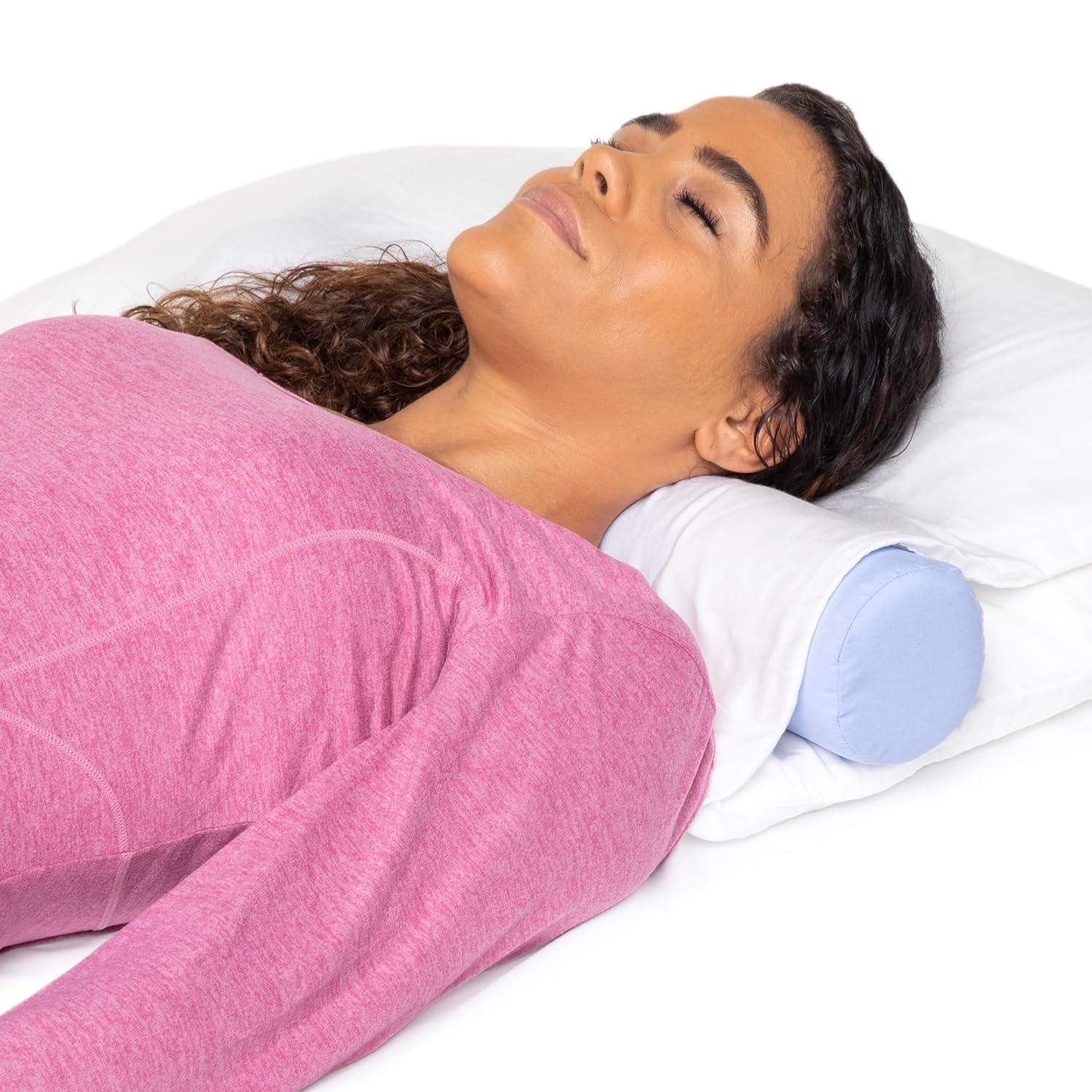 Optp The Original McKenzie Cervical Roll, 20" Neck Support Pillow to Relieve Neck and Back Pain - Round Pillow for Improved Sleeping Suppor…