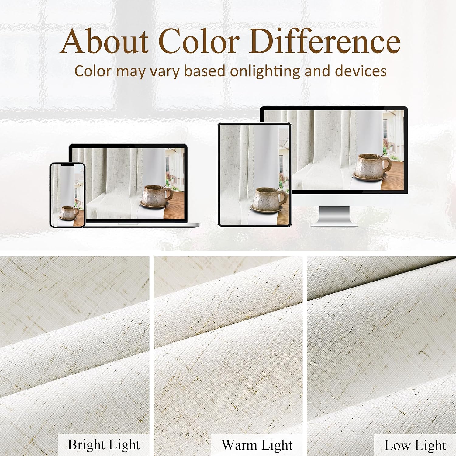 Boodii 100% Blackout Linen Pinch Pleated Curtains 112 Inch Extra Long 2 Panels Beige Room Darkening Thermal Insulated High Ceiling to Floor…