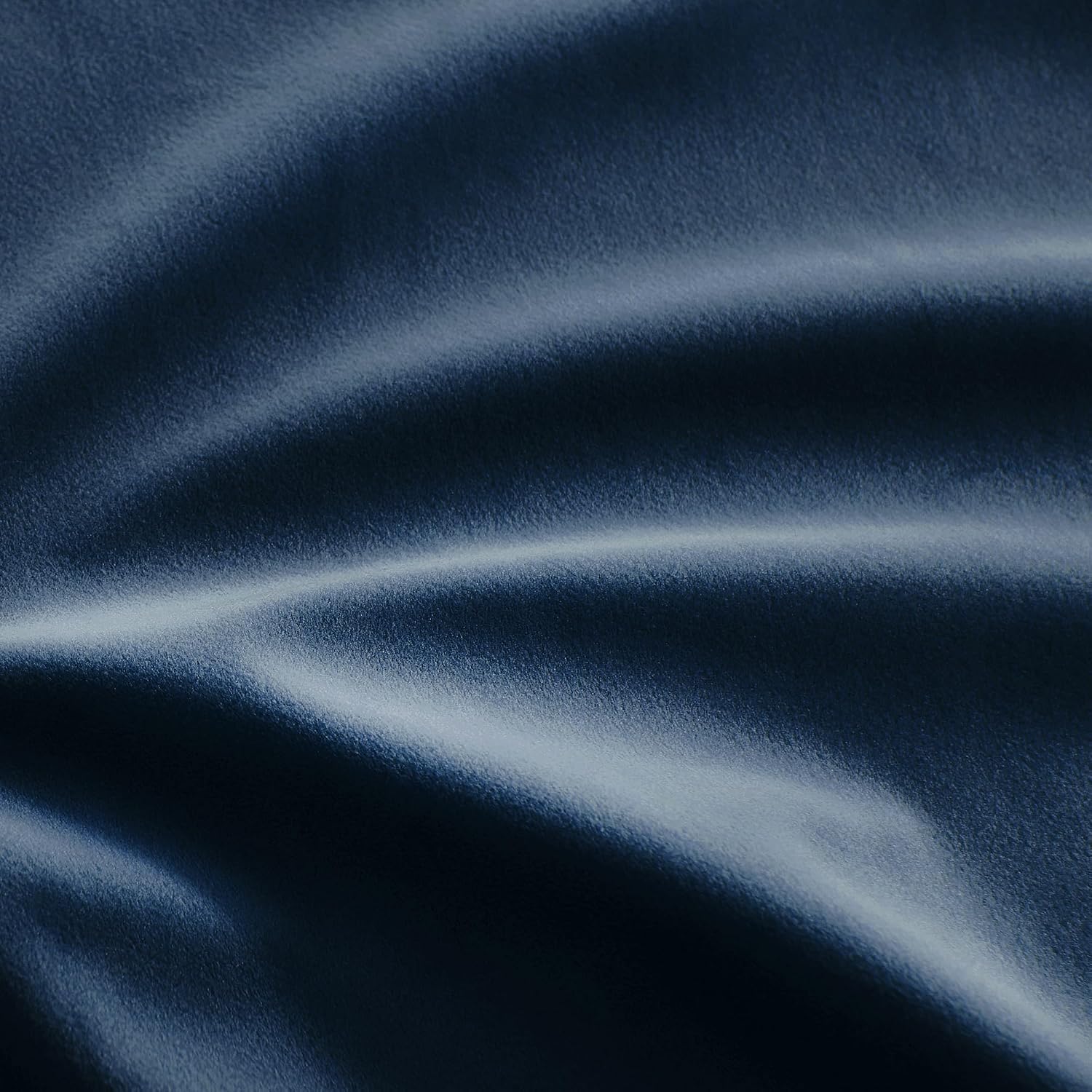 Rybhome RYB HOME Navy Blue Velvet Curtains for Bedroom Living Room, Thermal Insulated Privacy UV Heat Blocking Luxurious Drapes for Nursery…