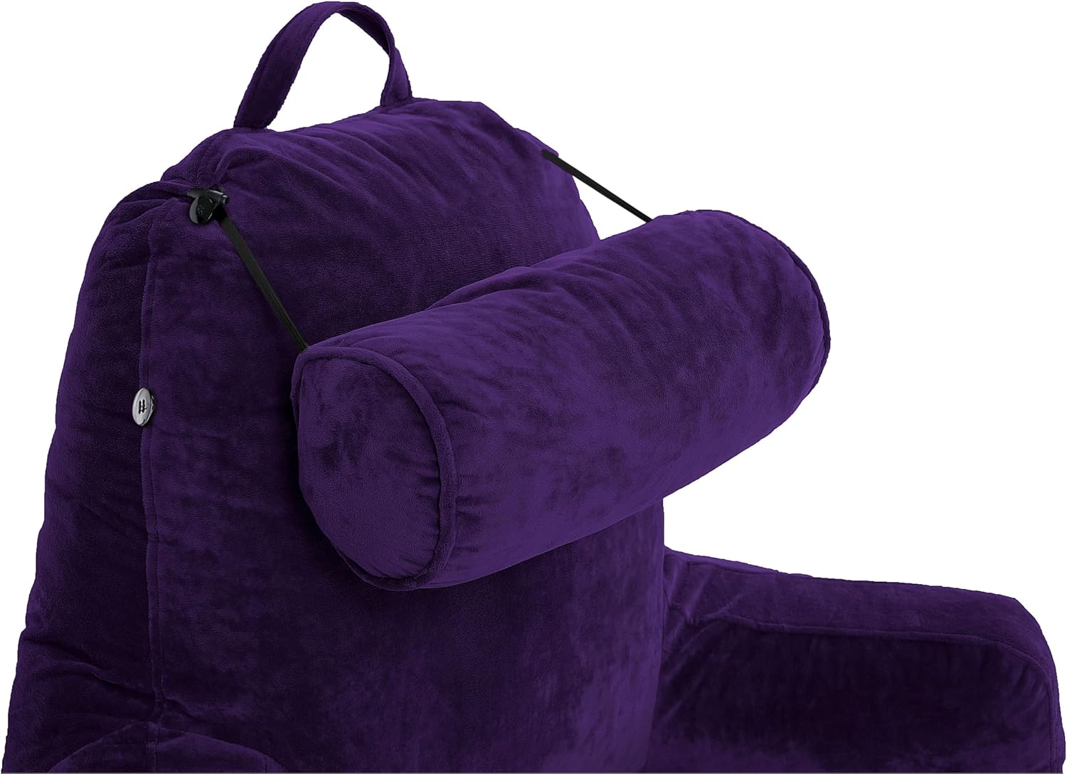 Husband Pillow XXL The Original for Adults - 30" Tall Backrest for Sitting Up in Bed - Firm Support Reading & Bed Rest Pillows for…