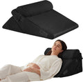 Ruqmuis 3PCS Wedge Pillow Set for After Surgery, Adjustable 9&12 Inch Bed Wedge Pillow for Sleeping, Incline Pillow Wedge for Headboard, Po…