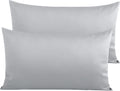 NTBAY Egyptian Cotton King Pillowcases - Set of 2, 500 Thread Count Cotton Pillowcases - Soft and Breathable Envelope Closure Pillow…