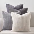 Topfinel Decorative Throw Pillow Covers Cushion Cases, Set of 4 Soft Velvet Modern Double-Sided Designs, Mix and Match for Home Decor, Pill…