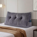 Large Headboard Pillow Headboard Wedge Pillow Bed Rest Reading Pillow Bolster Triangular Pillow for Sitting in Bed-Backrest Positioning…