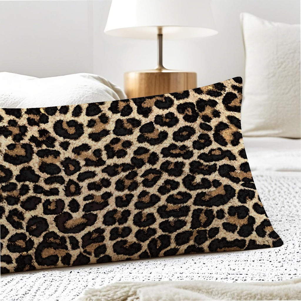 Leopard Print 20x54 Body Pillow Cover, Cheetah Print Room Decor, Trendy Girly Room Decor, Wildlife Animal Skin Theme Cheetah Decorative…
