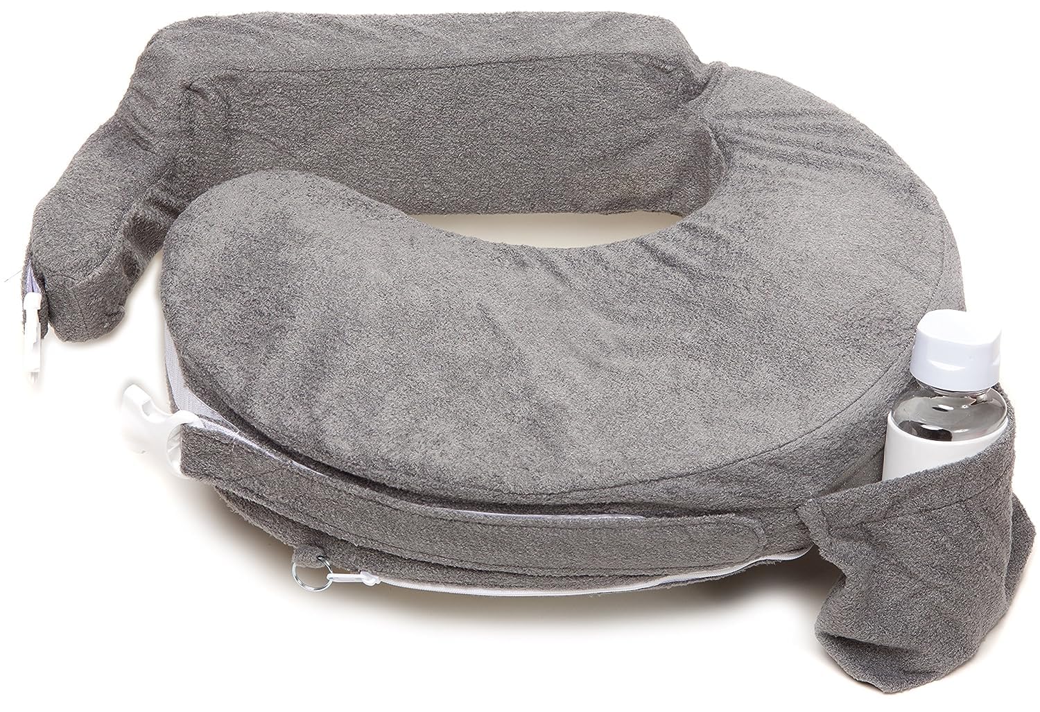 My Brest Friend Nursing Pillow - Deluxe - Enhanced Comfort w/ Slipcover - Ergonomic Breastfeeding Pillow For Ultimate Support For Mom &…