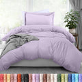 Utopia Bedding Duvet Cover Twin Size - 2 Piece with Zipper Closure - 1 Comforter Cover 68X90 Inches & 1 Pillow Sham 20X26 Inches…