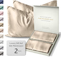 ColoradoHomeCo Sunday SilksTM | Silk Pillow Cases 2 Pack | 22 Momme Mulberry Silk Pillowcase Set of 2 | All Sides 100% Pure Silk Slip Pillow…