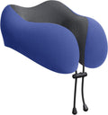 Urnexttour Travel Pillow for Airplane Memory Foam Neck Pillow, Soft & Support Travel Pillow for Travelling, Sleeping Rest, Car, Train and H…