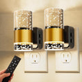 L LOHAS LED Night Light,[2-PACK] Dimmable Night Lights Plug into Wall with Remote Control, RGB Color Changing, Dusk to Dawn Sensor…