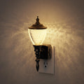 JandCase Night Lights Plug into Wall, 3000K Soft White, Dusk to Dawn Sensor, 0-100LM Dimmable Industrial Night Light, for Bedroom…