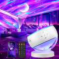 Northern Lights Projector,300+Color Modes Galaxy Projector for Bedroom, 15 White Noise, 5Moon Star Projector, Bluetooth, Remote Timer…