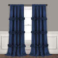 Homechoice Decor Thermal Insulated Blackout Window Curtains, 54" W x 84" L (Pair), Boho Ruched Window Treatments with 3 Rows of Butterfly…
