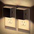 JandCase Night Light, Automatic Night Lights Plug into Wall, 2 Pack Modern Night Lights with Auto Light Sensor, 3000K Brightness…