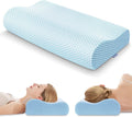 AnvoHome Anvo Memory Foam Pillow, Neck Contour Cervical Orthopedic Bed Pillow for Sleeping Side Back Stomach Sleeper, Ergonomic Design for…