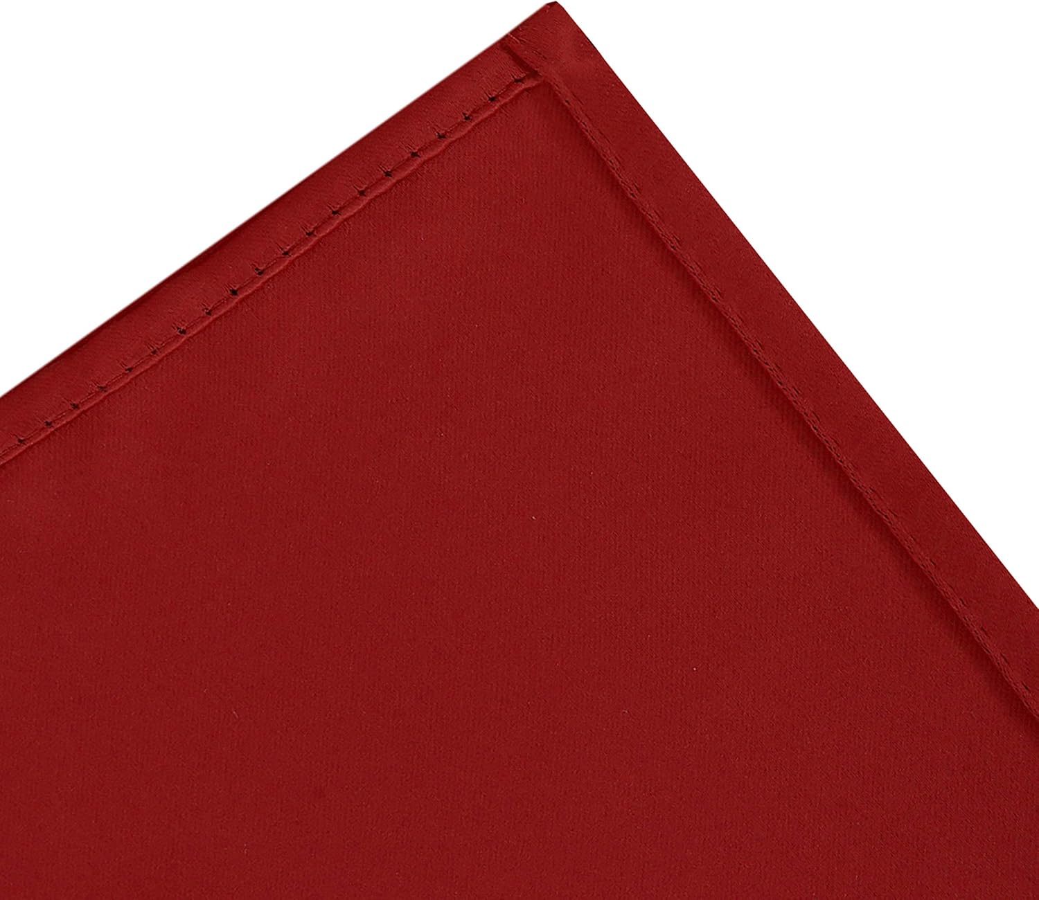 Lemomo Dark Red Thermal Blackout Curtains/52 x 95 Inch/Set of 2 Panels Room Darkening Curtains for Bedroom 95 Inch Red