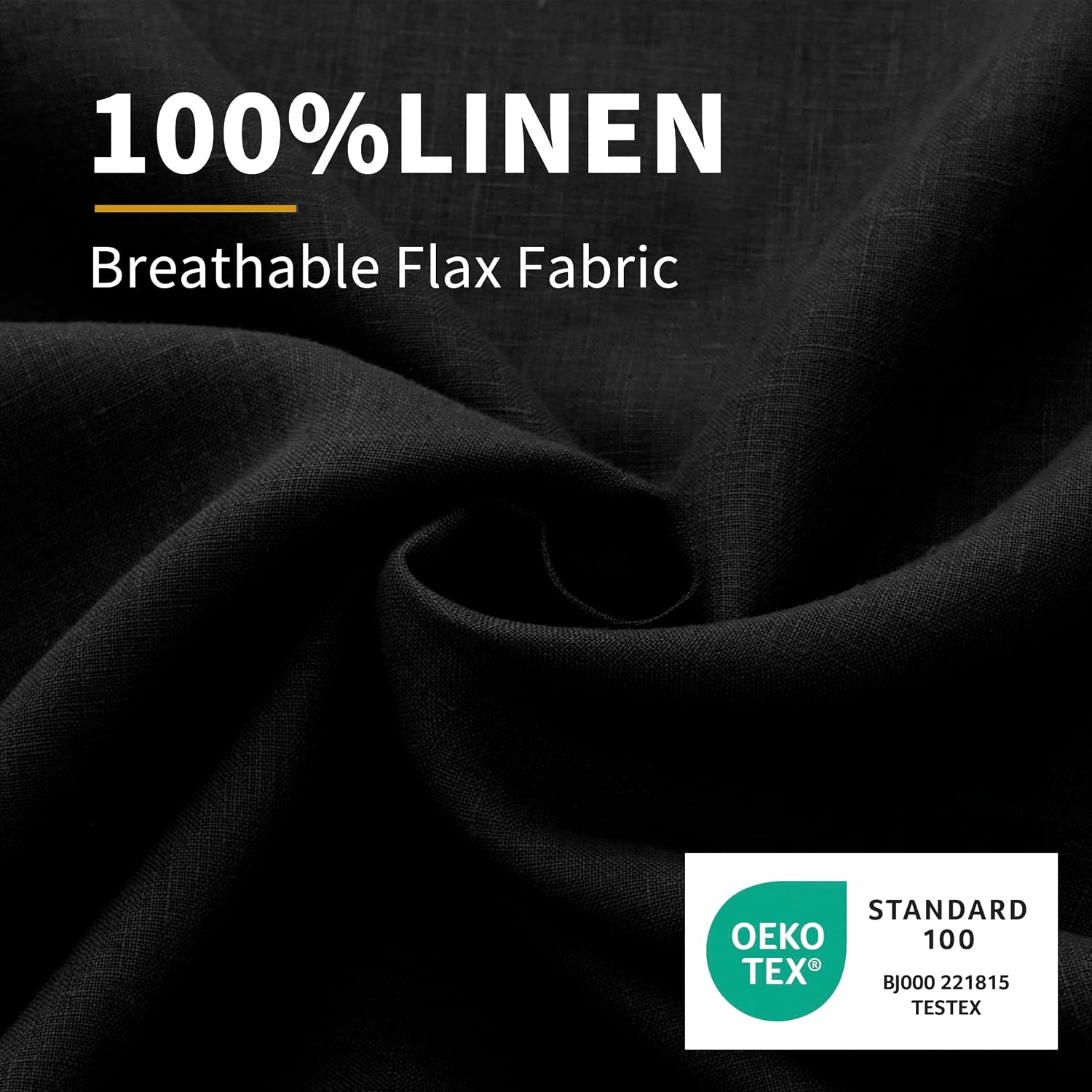 Chuffed Linen Pillowcases 2 Pack 100% Linen Standard Pillow Cases, Breathable and Cooling Washed Pillowshams with Zipper Closure, 20x36 Inc…