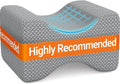 BlissTrends Memory Foam Knee Pillow, Knee Pillow for Side Sleepers, Leg Pillows for Sleeping Blood Circulation, Elevation Pillow for…
