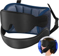 SARISUN Travel Pillows for Airplanes with Sleep Eye Mask, Chin Strap, Airplane Pillow for Long Flights, Car Road Trip, 360° Support…