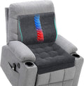 Recliner Cushions for Elderly with Lumbar Support, Patent Design 20x20x5 Inch Thick Chair Cushion Soft Tufted Dual Layer Booster Seat…
