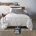Ella Jayne Twin Duvet Cover (2 Pieces), 100% Cotton Percale, Twin/Twin XL, Soft, Breathable & Lightweight Including Duvet Cover Twin (1…