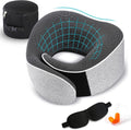 TALLGONeckPillowAlwaysHere TALLGO Travel Pillow, Memory Foam Neck Pillow Head Support Soft Pillow for Sleeping Rest, Airplane Car & Home Us…