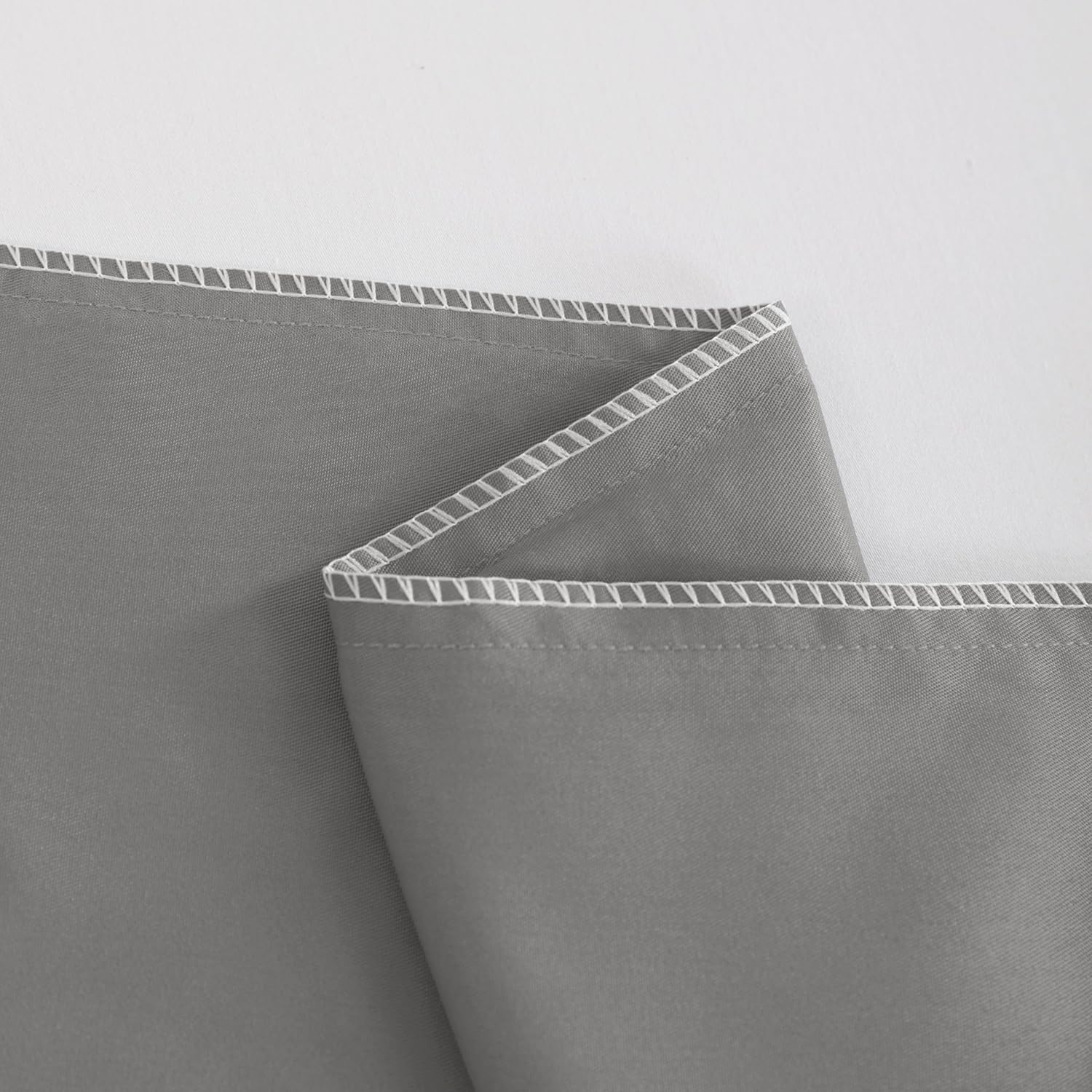 Ntbay Toddler Pillow Cases Set of 2, 2 Pack Brushed Microfiber 14x20 Pillow Cases, Soft, Wrinkle, Fade, Stain Resistant Smoke Grey Pillow C…