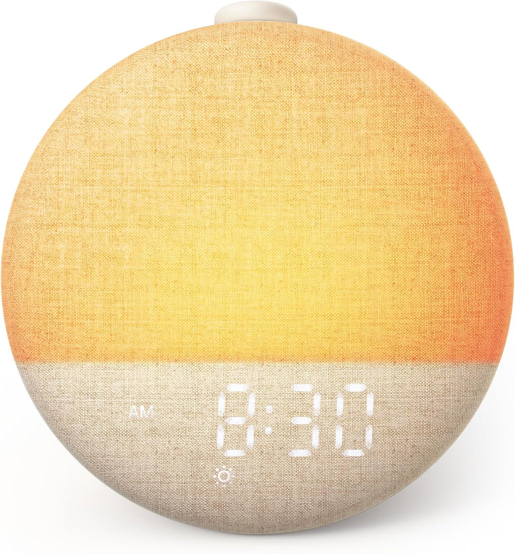 Dreamegg Sunrise 2 - Sunrise Alarm Clock, Sound Machine for Sleep, Favorites Mode, Sleep Routines, Dimmable Night Light, 29 Soothing…