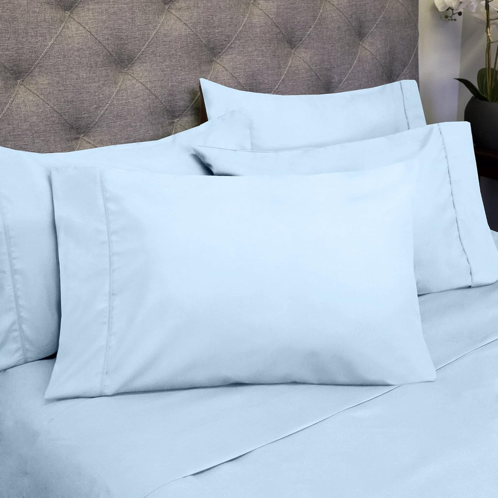King Size Bed Sheets - 6 Piece 1500 Supreme Collection Fine Brushed Microfiber Deep Pocket King Sheet Set Bedding - 2 Extra Pillow Cases…