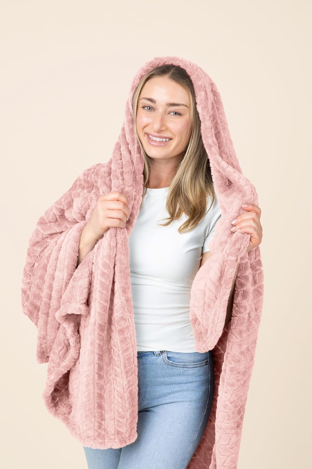 EverSnug Travel Blanket & Pillow 68x42 - Premium Ultra-Soft Microfleece 2 in 1 Compact & Packable Flight Blanket with Soft Bag…